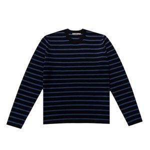 VINCE Men's Reverse Tuck Stitch Striped Sweater